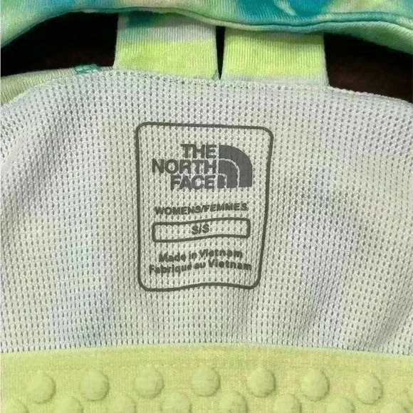 The North Face Green Tie Dye Athletic Tank - Picture 4 of 4